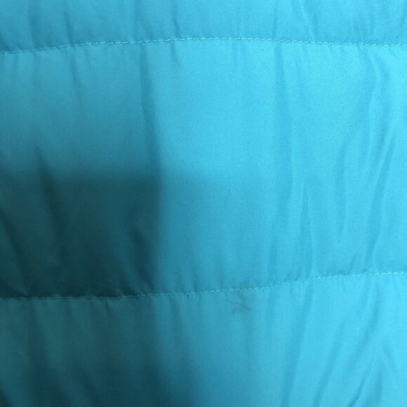 Lululemon Jacket Womens 6 Blue Teal Fluff Off Down Puffer Insulated Coat Hooded - Picture 6 of 12